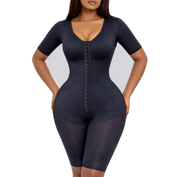 IVONA Fajas Colombianas Post Surgery Stage 2/3 Full Body Shaper BBL Shapewear Postpartum Bodysuit