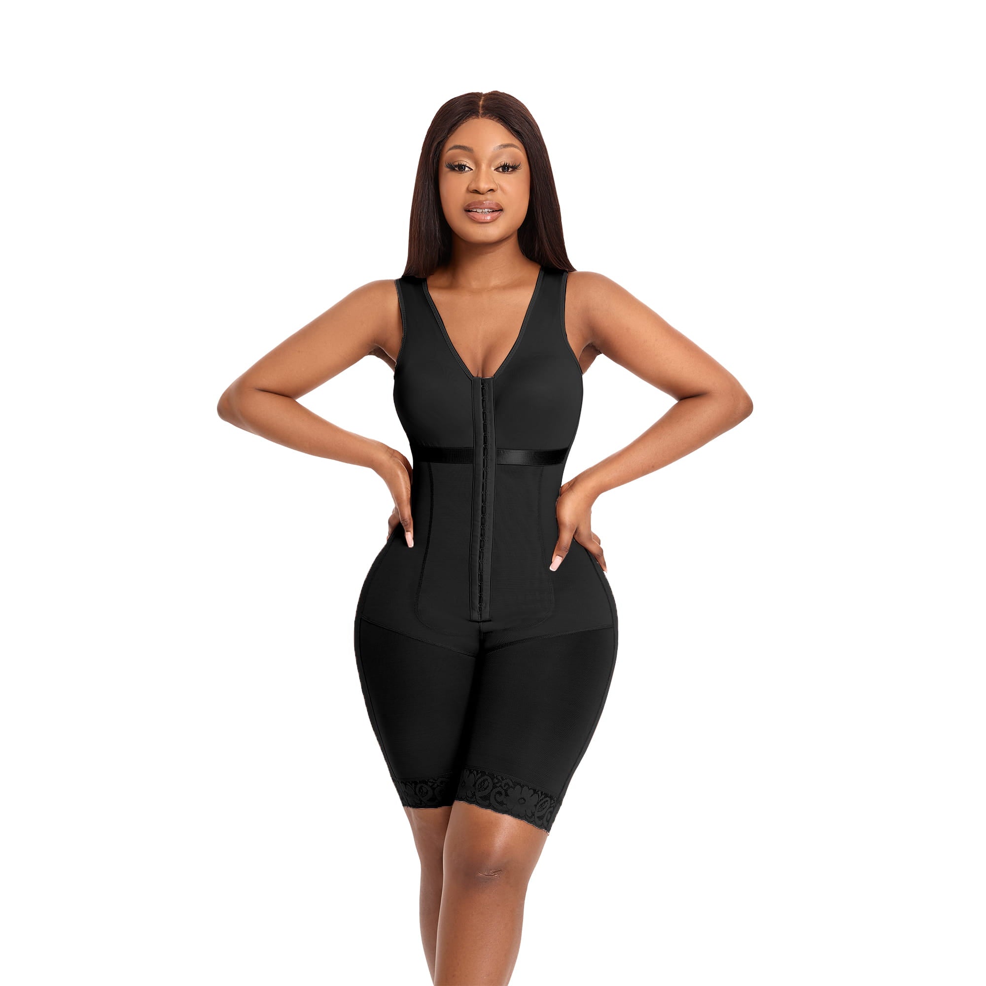 QOU Colombian Shapewear Bodysuit Tummy Control Butt Lift faja