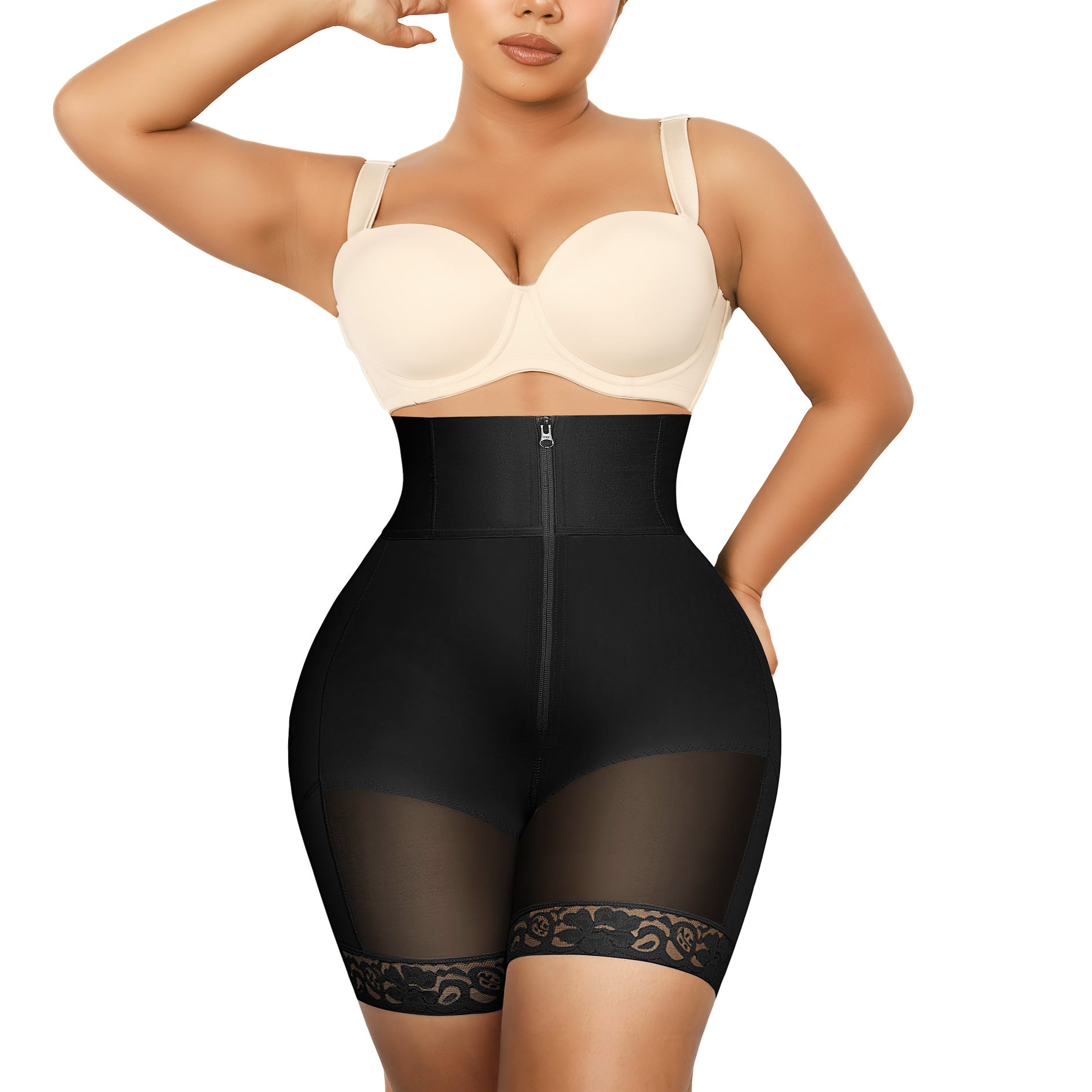 QOU Butt Lifting Shapewear Tummy Control High Waist Panties